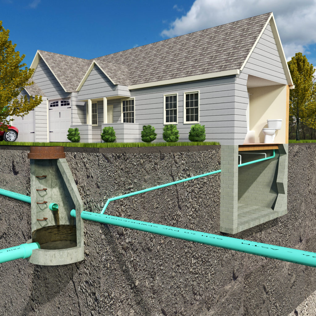 How trenchless sewer replacement works